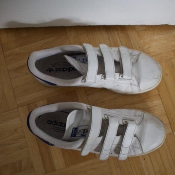 Velcro Stan Smith Adidas, Unisex Size 7 - Picture 3 of 7